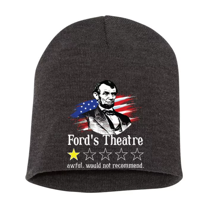 4th Of July Fords Theatre Awful Would Not Recommend Review Short Acrylic Beanie