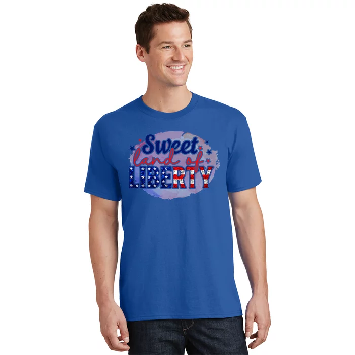 4th Of July Clothes And Accessories Sweet Land Of Liberty Great Gift T-Shirt