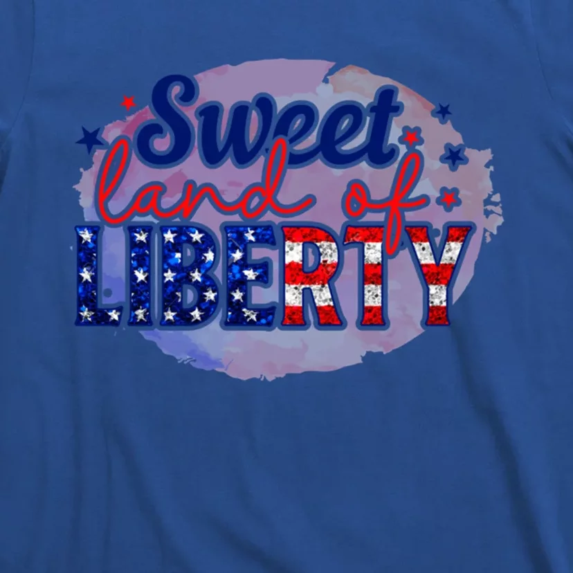 4th Of July Clothes And Accessories Sweet Land Of Liberty Great Gift T-Shirt