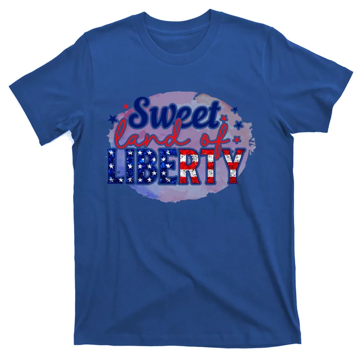 4th Of July Clothes And Accessories Sweet Land Of Liberty Great Gift T-Shirt