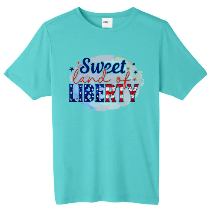 4th Of July Clothes And Accessories Sweet Land Of Liberty Great Gift ChromaSoft Performance T-Shirt