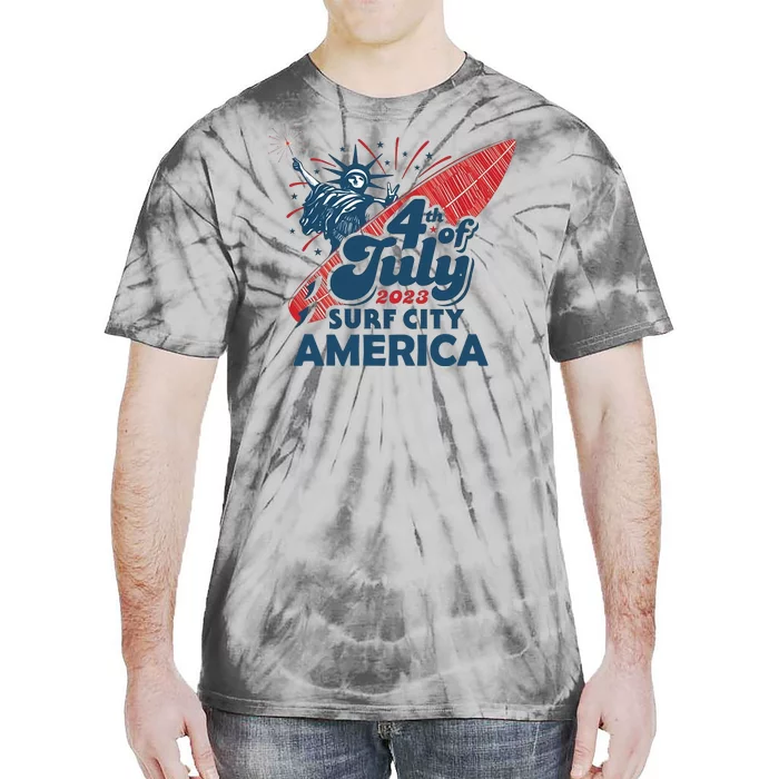 4th Of July Independence Day Tie-Dye T-Shirt