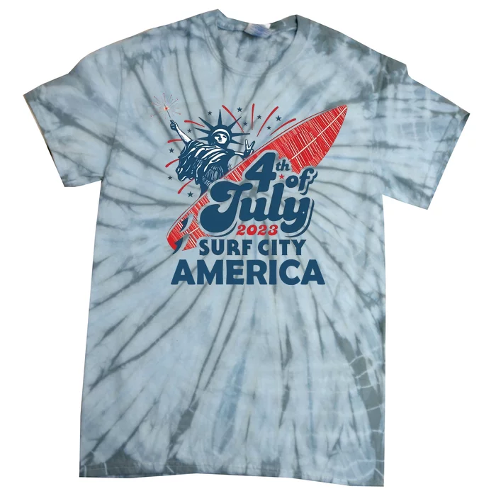 4th Of July Independence Day Tie-Dye T-Shirt