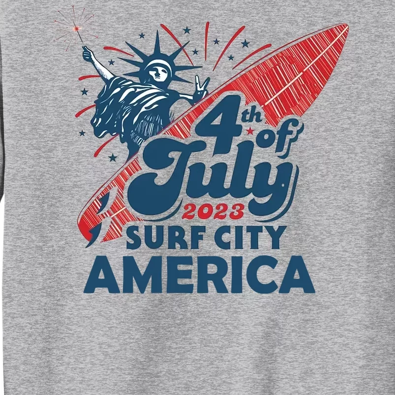 4th Of July Independence Day Tall Sweatshirt