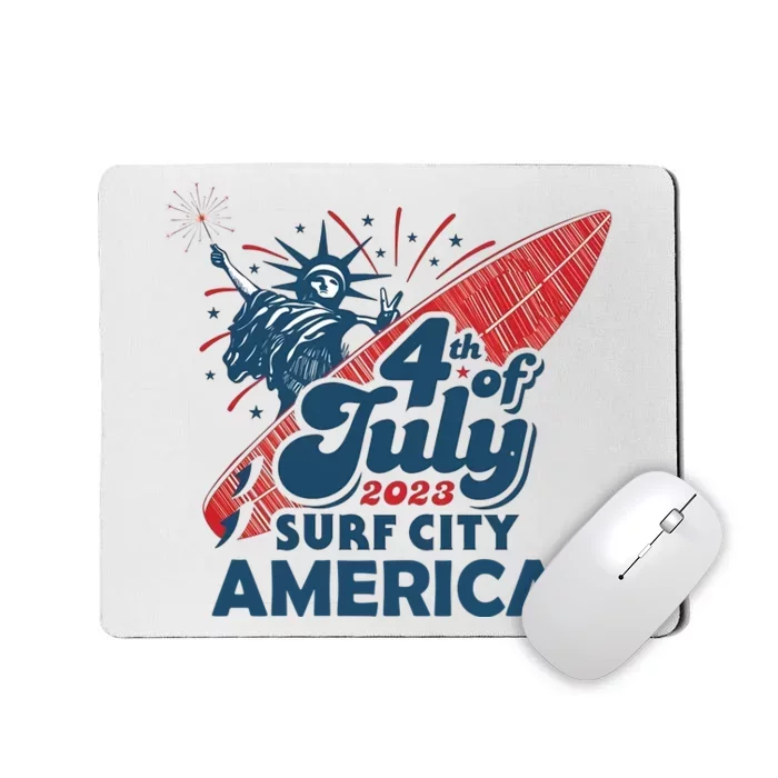 4th Of July Independence Day Mousepad