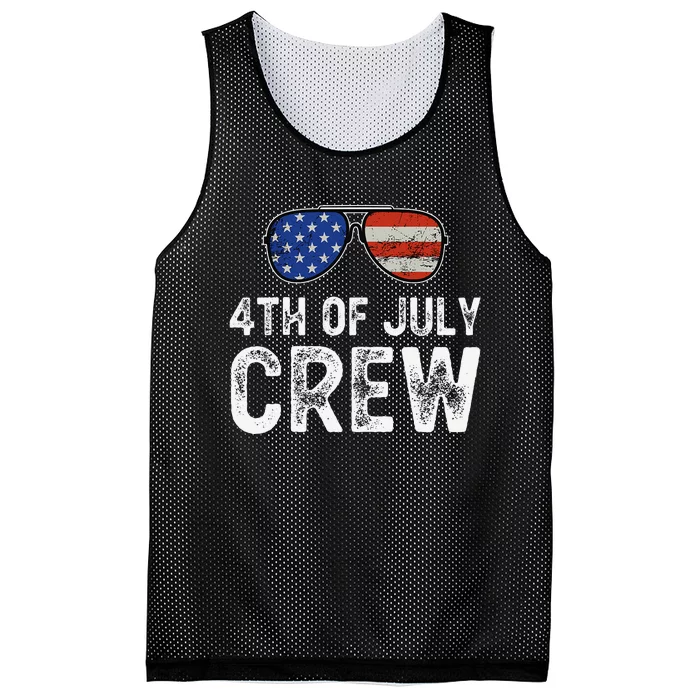 4th of July Crew Matching Family Outfits Mesh Reversible Basketball Jersey Tank