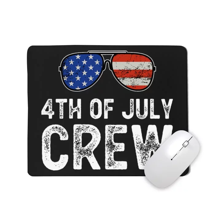 4th of July Crew Matching Family Outfits Mousepad