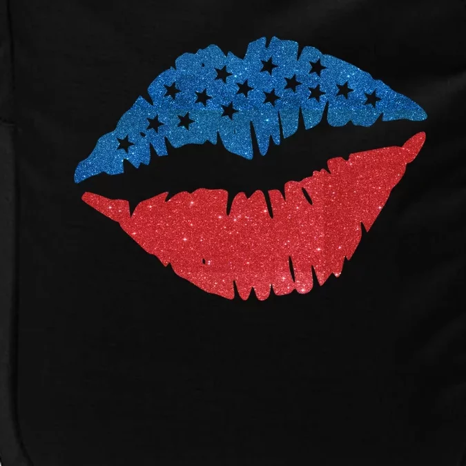 4th Of July Lips Holiday Impact Tech Backpack