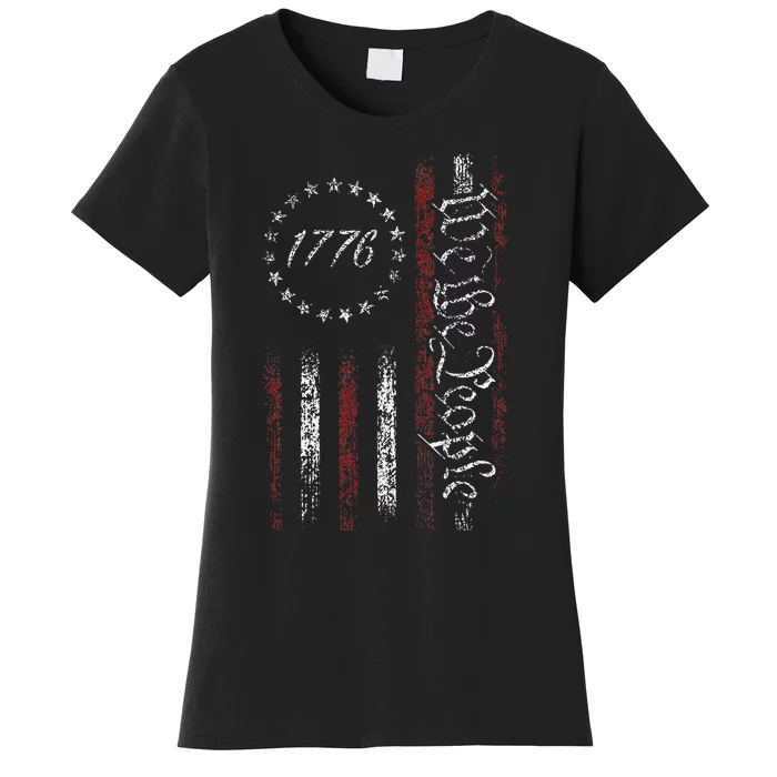 4th of July We The People American History 1776 Vintage Women's T-Shirt