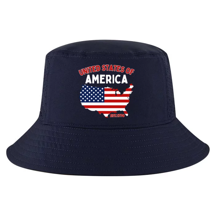 4th Of July United States Of America Est. 1776 Cool Comfort Performance Bucket Hat