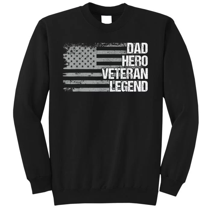 4th Of July For Men Women USA US Flag Dad Grandpa Veteran Sweatshirt