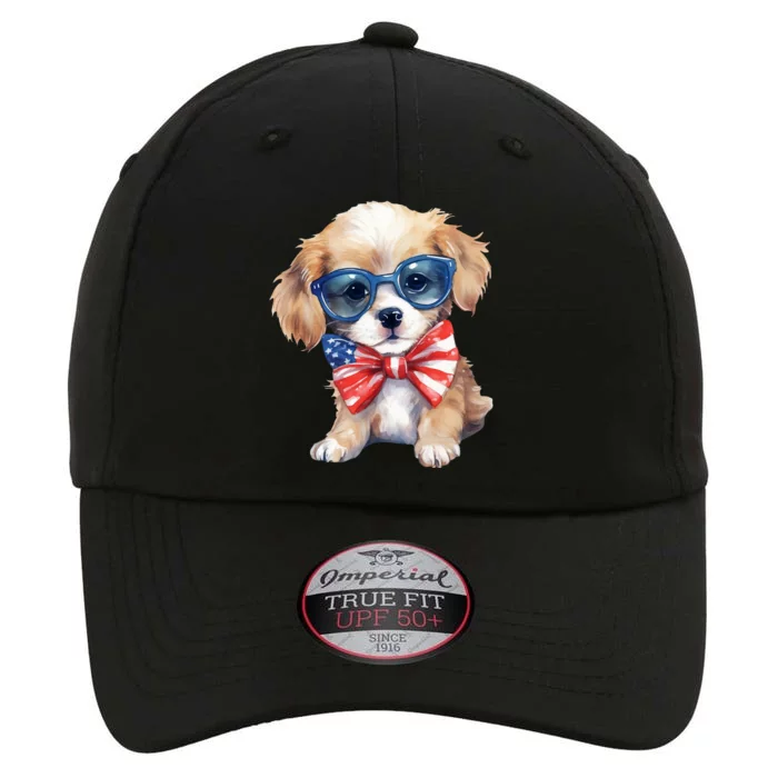 4th Of July Cute Dog Lover The Original Performance Cap