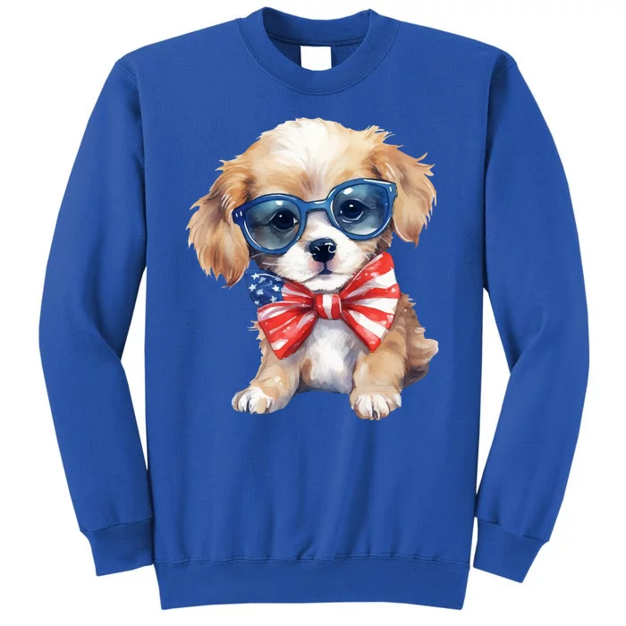 4th Of July Cute Dog Lover Sweatshirt