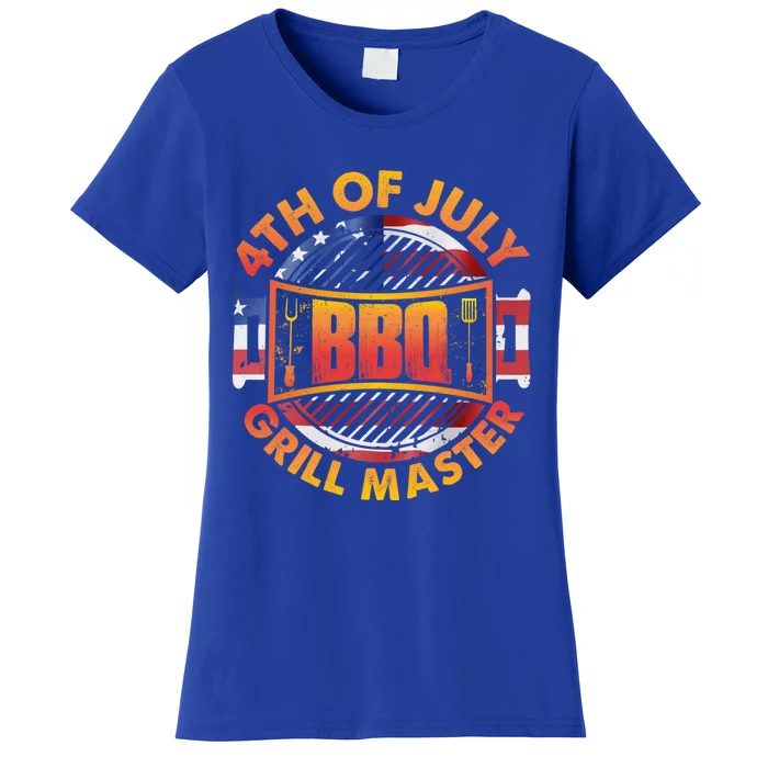 4th Of July Bbq Grill Master Gift Women's T-Shirt