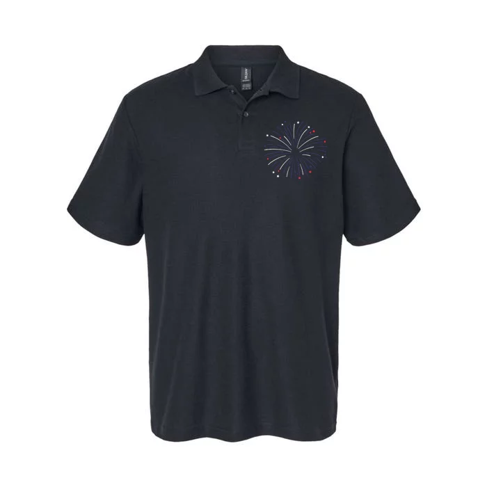 4th Of July Fireworks Memorial Day Softstyle Adult Sport Polo