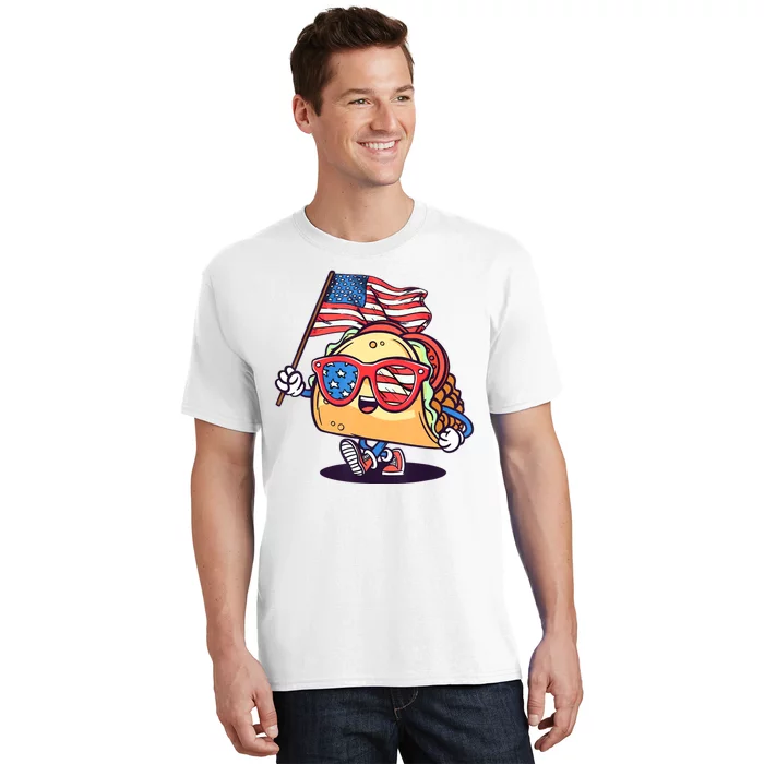 4th Of July Taco Patriotic T-Shirt