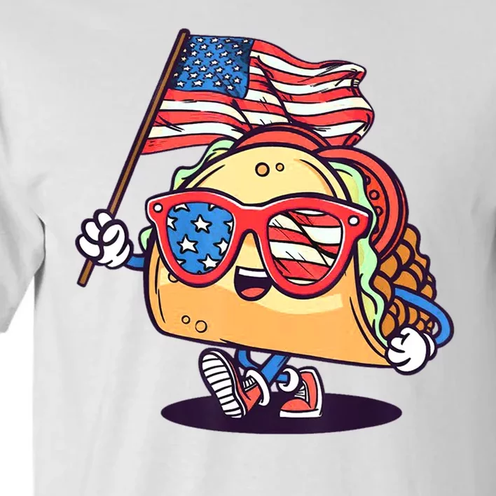 4th Of July Taco Patriotic Tall T-Shirt