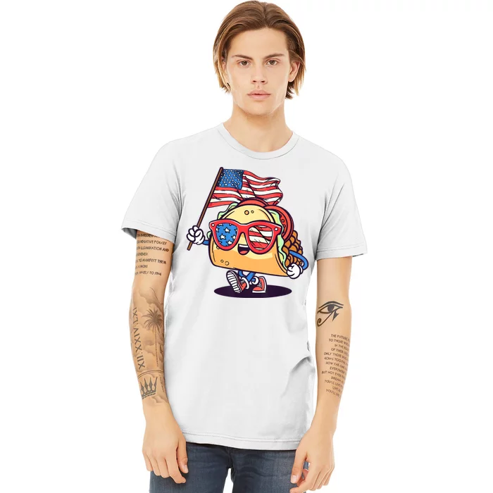 4th Of July Taco Patriotic Premium T-Shirt