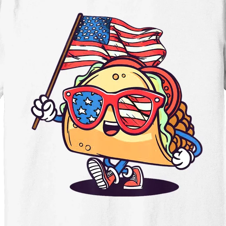 4th Of July Taco Patriotic Premium T-Shirt