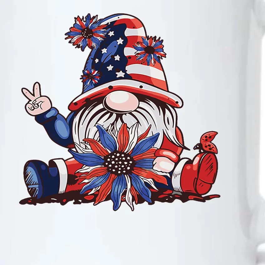 4th Of July Gnome Festive Holiday Black Color Changing Mug