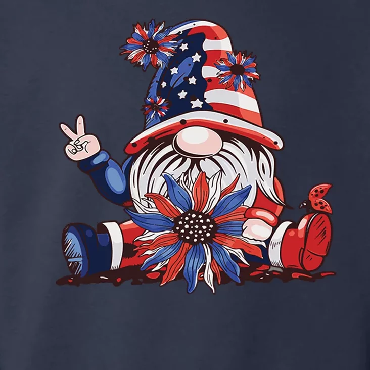 4th Of July Gnome Festive Holiday Toddler Hoodie