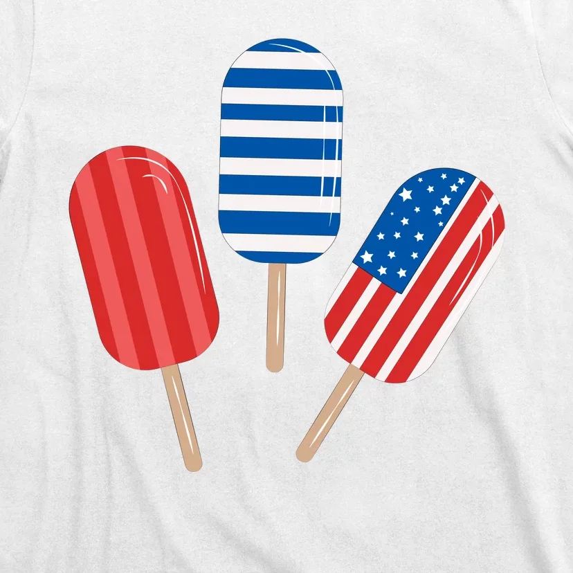 4th Of July Popsicle Usa T-Shirt