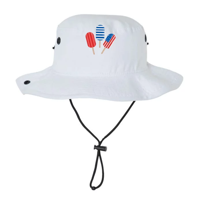 4th Of July Popsicle Usa Legacy Cool Fit Booney Bucket Hat