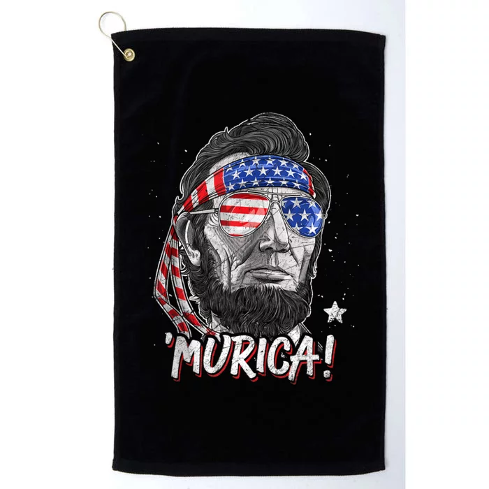 4th Of July Bald Eagle Mullet Murica Usa Usa Merica Platinum Collection Golf Towel