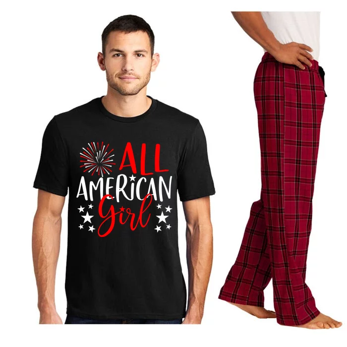 4th Of July Family Matching Gift Allamerican Meaningful Gift Pajama Set