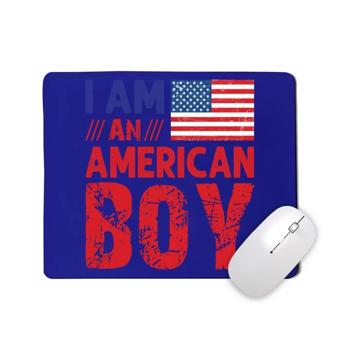 4th Of July An American Celebrating Independence Day Gift Mousepad