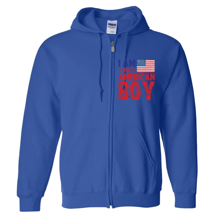 4th Of July An American Celebrating Independence Day Gift Full Zip Hoodie