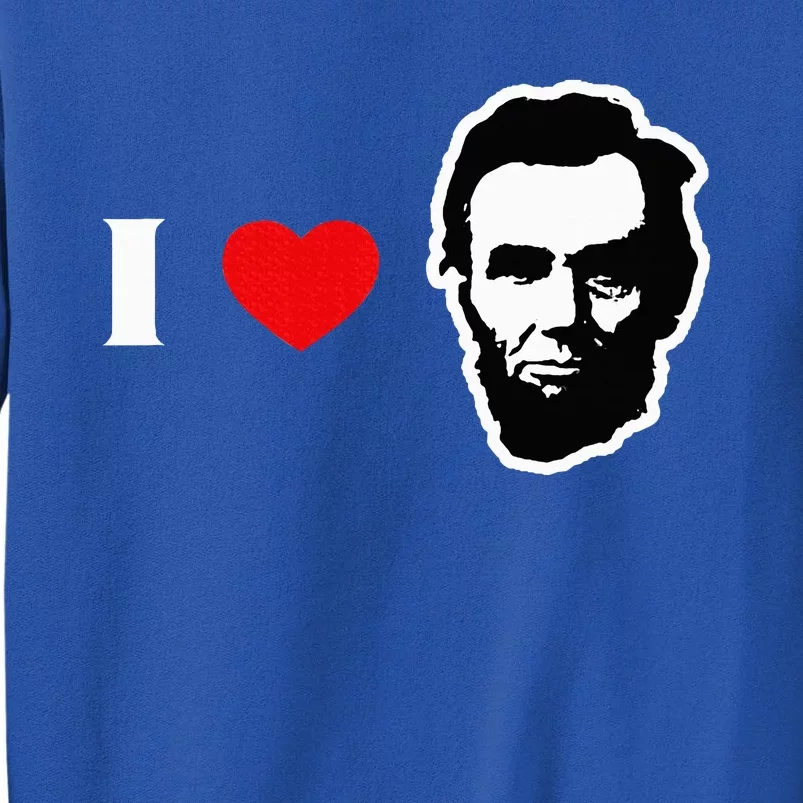 4th Of July Abraham Lincoln Tall Sweatshirt