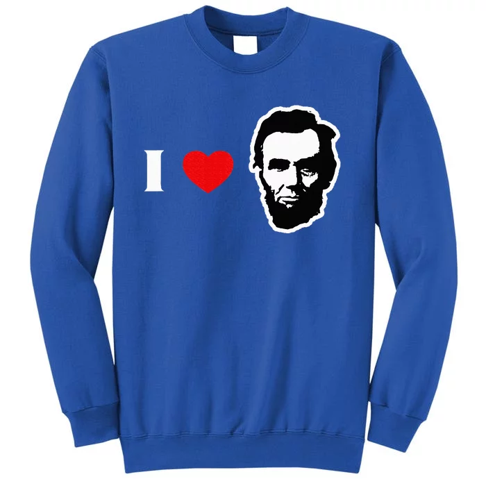 4th Of July Abraham Lincoln Tall Sweatshirt