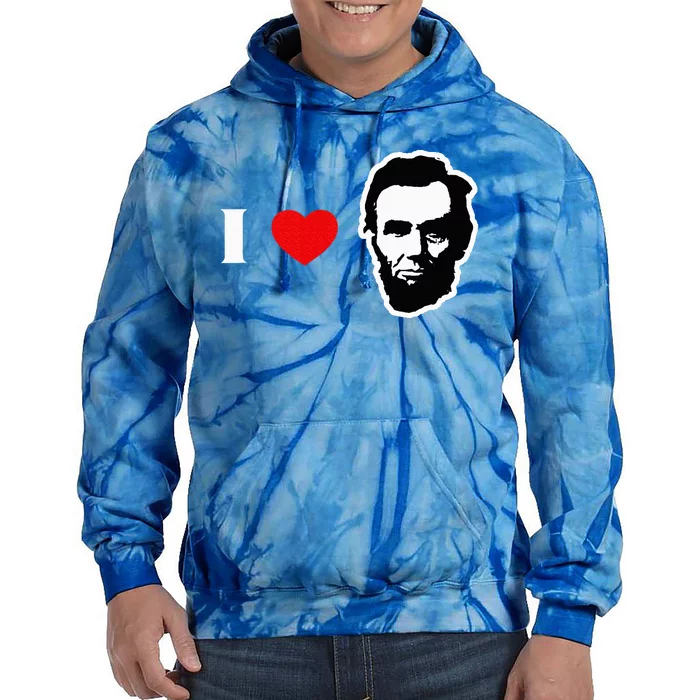 4th Of July Abraham Lincoln Tie Dye Hoodie