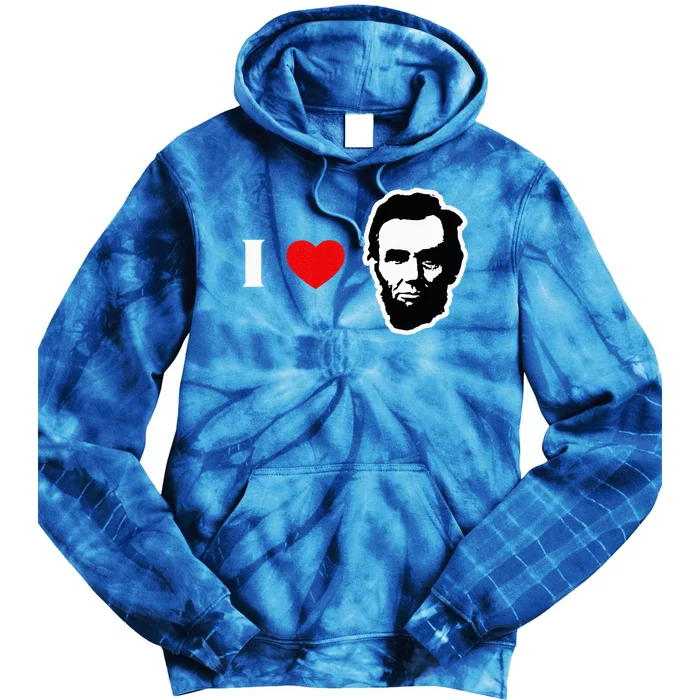 4th Of July Abraham Lincoln Tie Dye Hoodie