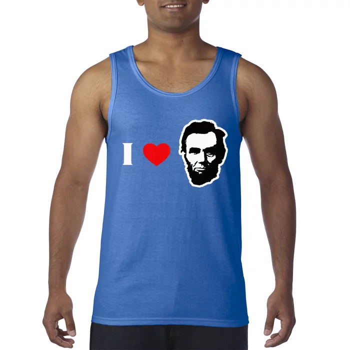 4th Of July Abraham Lincoln Tank Top