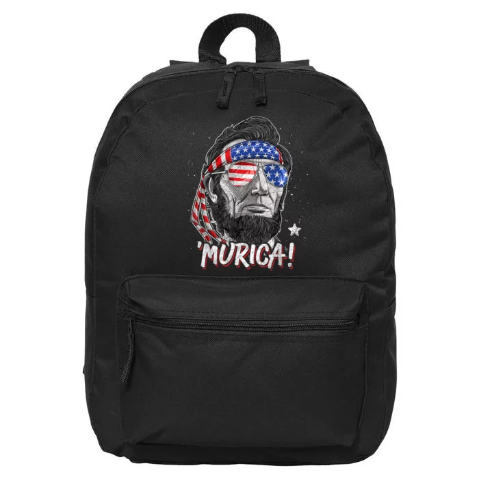 4th Of July Bald Eagle Mullet Murica Usa Usa Merica 16 in Basic Backpack