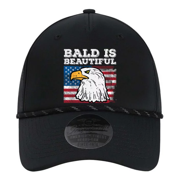 4th Of July Bald Is Beautiful Eagle Patriotic Performance The Dyno Cap