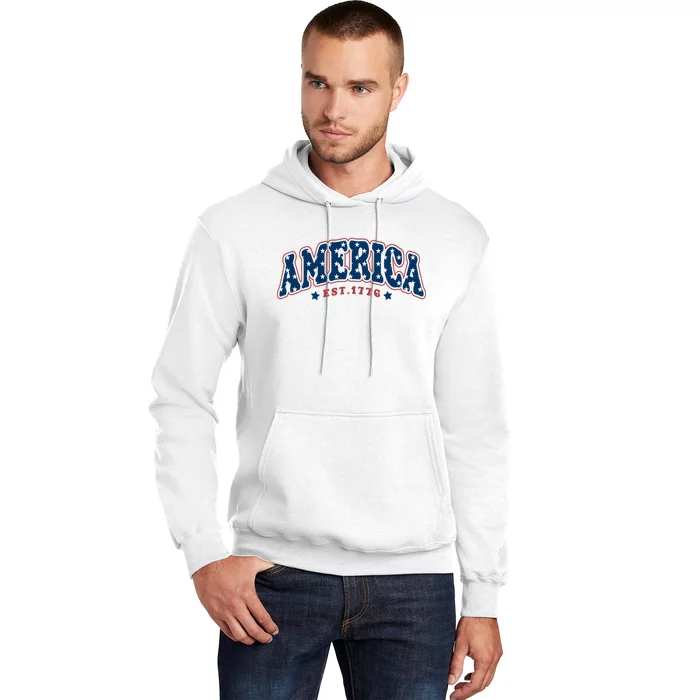 4th Of July America Est 1776 4th July Hoodie