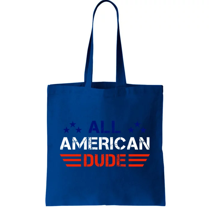 4th Of July Gift All American Dude Gift Tote Bag