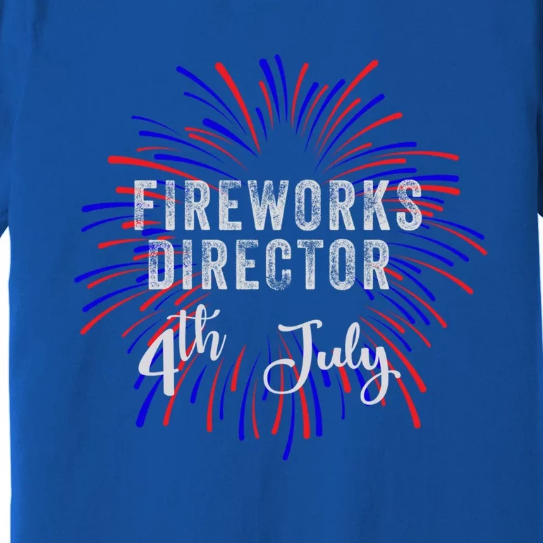 4th Of July Celebration Fireworks Director Gift Premium T-Shirt