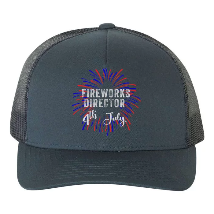 4th Of July Celebration Fireworks Director Gift Yupoong Adult 5-Panel Trucker Hat