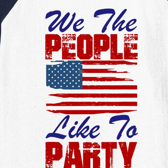 4th of July for Patriotic American Baseball Sleeve Shirt