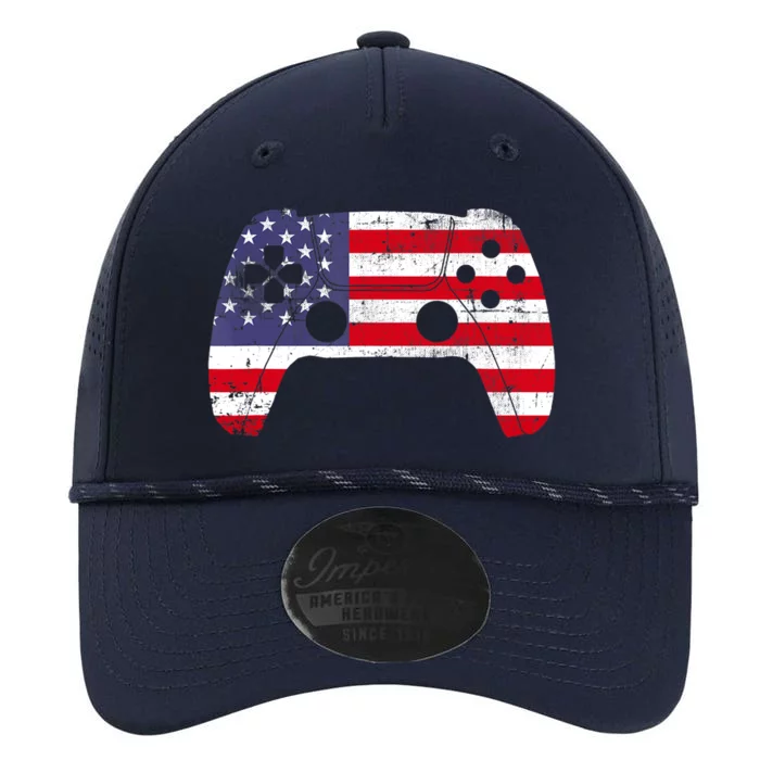 4th Of July Video Game Gamer Boy USA Flag Performance The Dyno Cap