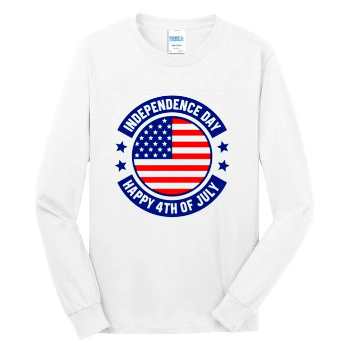 4th Of July Design Tall Long Sleeve T-Shirt