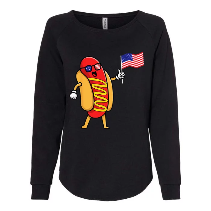 4th Of July Hot Dog Hotdog 4th Of July Shirts Men Women Womens California Wash Sweatshirt