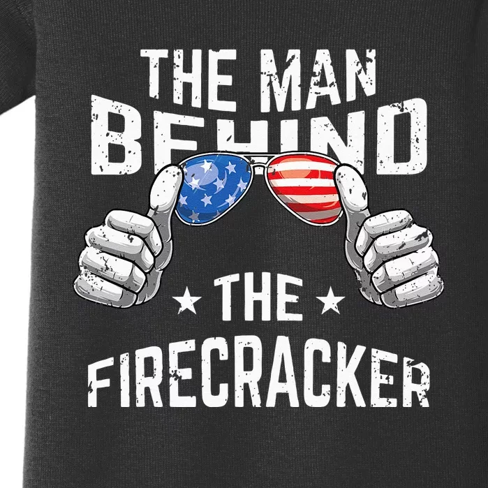 4th Of July Pregnancy The Man Behind The Firecracker Baby Bodysuit