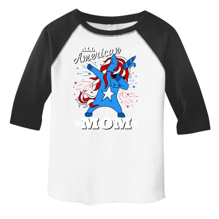 4th Of July Family Matching Outfit Unicorn Allamerican Mom Funny Gift Toddler Fine Jersey T-Shirt