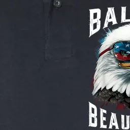 4th Of July Independence Day Bald Eagle Bald Is Beautiful Softstyle Adult Sport Polo