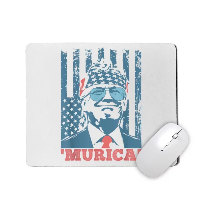 4th Of July Bald Eagle Mullet Murica Usa Usa Merica Mousepad